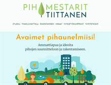 Tablet Screenshot of pihamestarit.net
